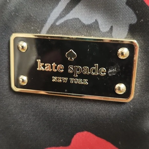 Kate Spade Wilson Road Poppy Alyse Nylon Floral Satchel Tote - Picture 3 of 16